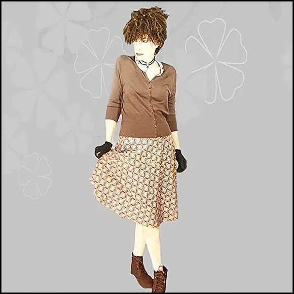 50s Style Beaded Cardigan with Jeweled Neck, VFG 90s Large Size Rockabilly - Picture 4 of 12